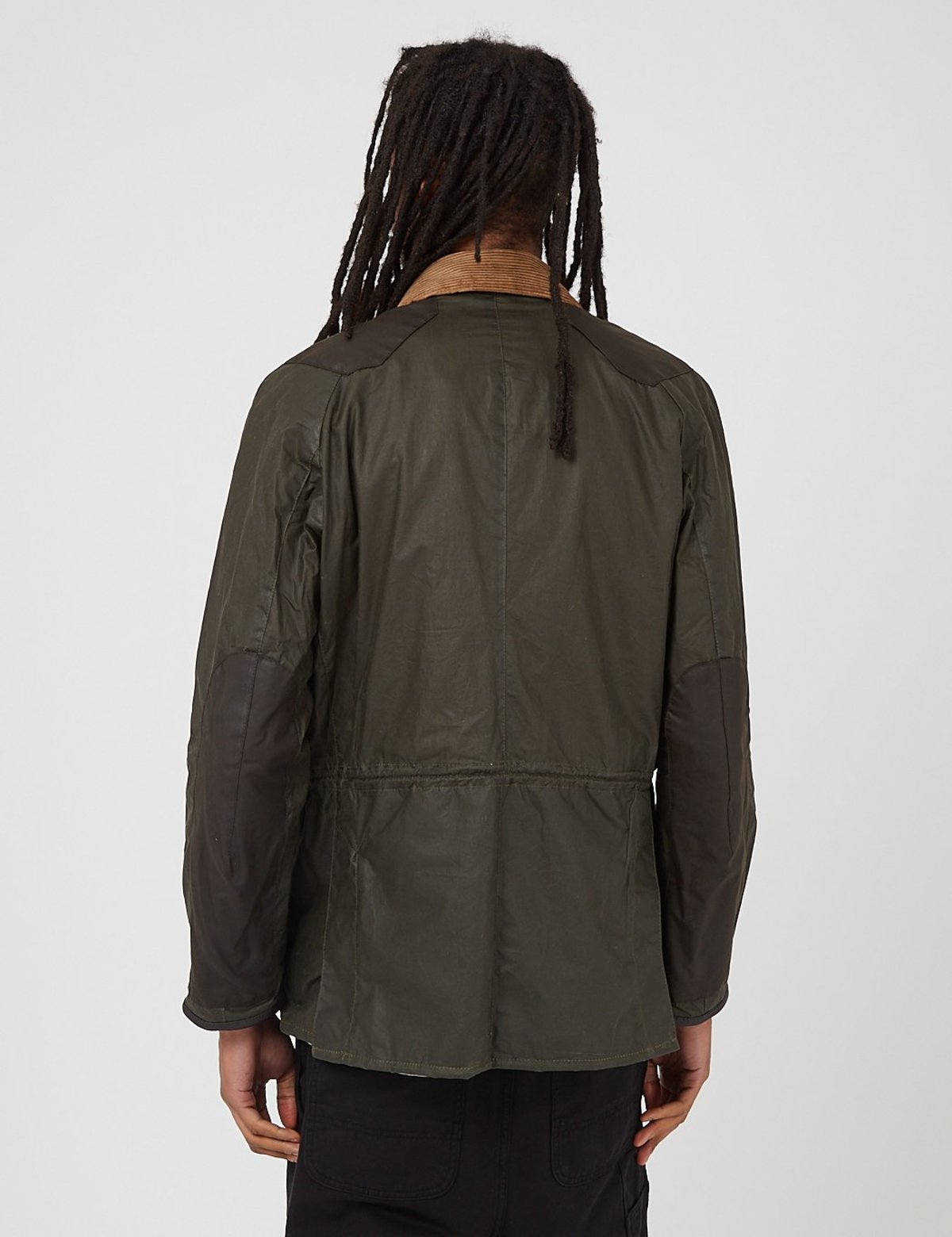 Barbour Gold Standard Oakby Wax Jacket Olive Garmentory