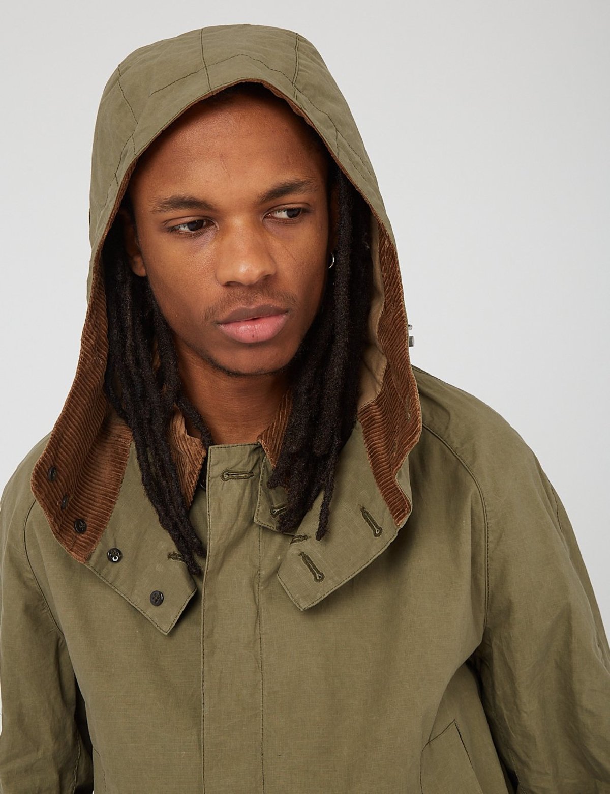 Barbour Gold Standard Ripstop Beaufort Casual Jacket Dusky Green