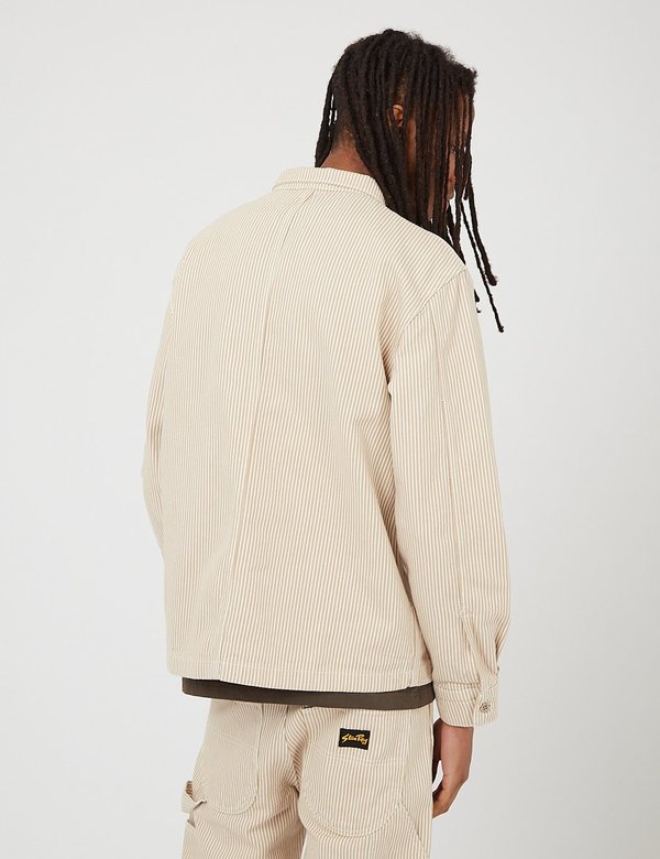 Stan Ray Prison Shirt - Khaki Hickory Stan Ray Prison Shirt - Khaki Hickory