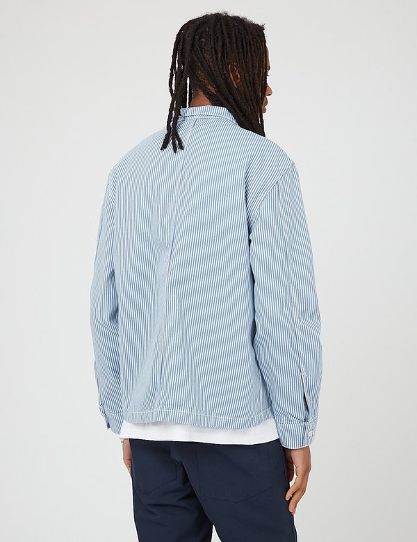 Stan Ray Prison Shirt - Washed Hickory Blue Stan Ray Prison Shirt - Washed Hickory Blue