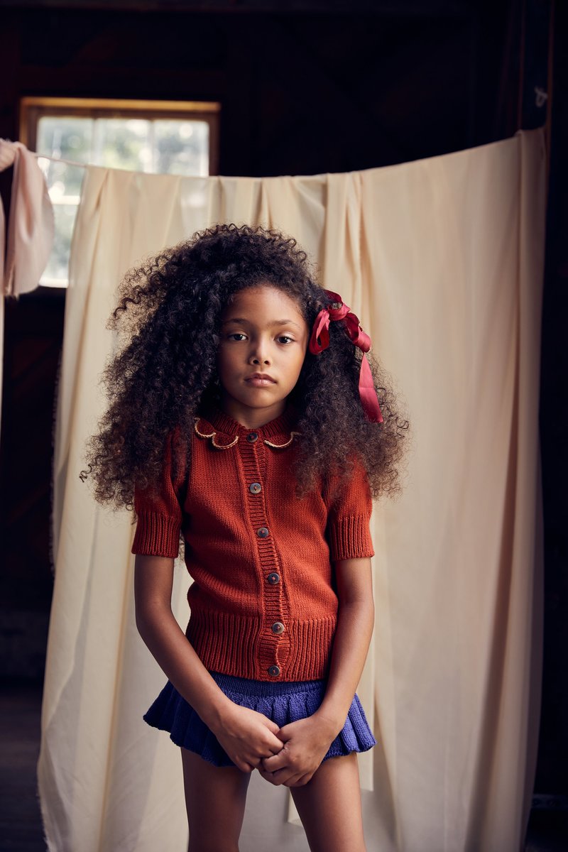 Ellie Short Sleeve Cardigan - Paprika | Garmentory