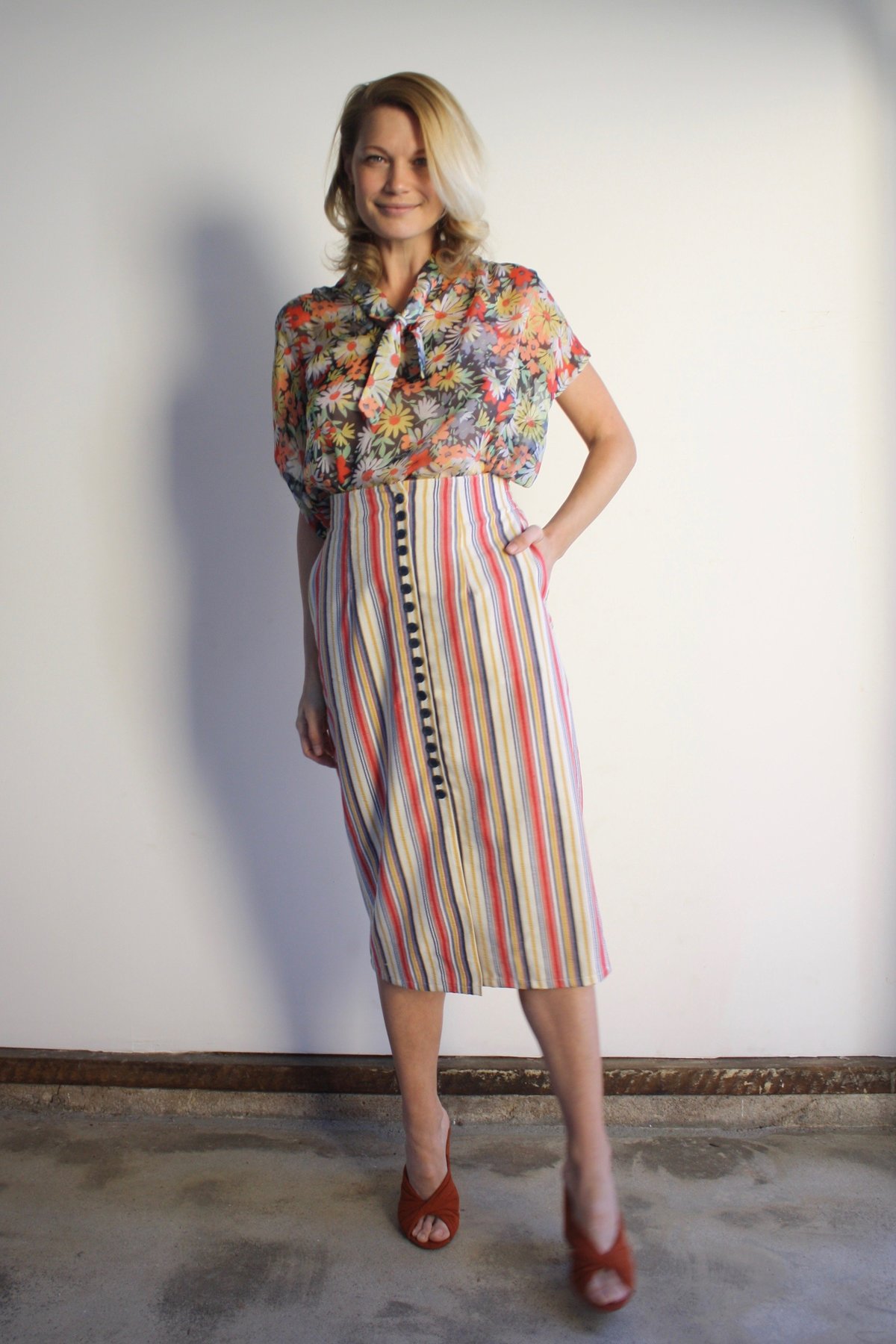 Myrtle Rita Skirt - Popsicle - Image 2 of 8