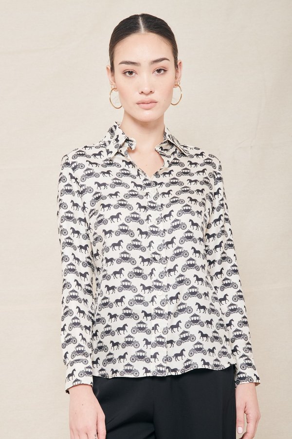 La Prestic Ouiston Joana Top - CARROSSE NOIR La Prestic Ouiston Joana Top - CARROSSE NOIR
