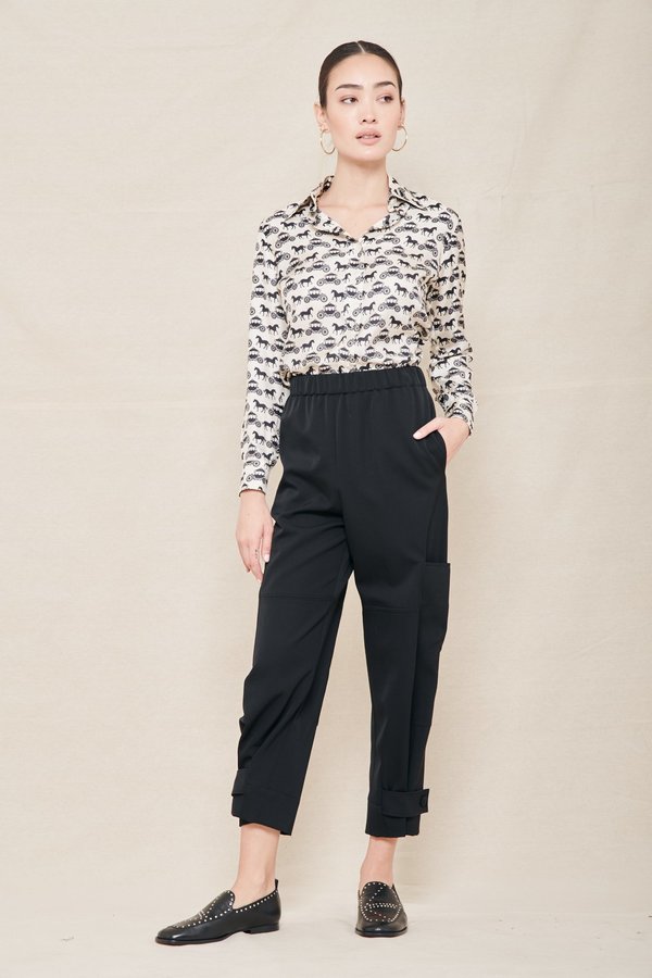 La Prestic Ouiston Joana Top - CARROSSE NOIR La Prestic Ouiston Joana Top - CARROSSE NOIR
