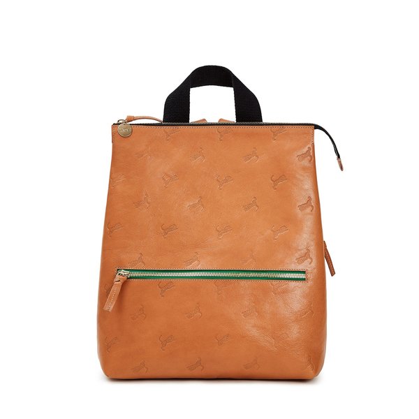 Clare V Leather Backpack Tote - Women Clare V. Leather Backpack - Black Backpacks, Handbags  main image 4
