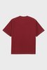 PHIPPS Garment Dye Organic Cotton Jersey Pocket Tee - Crimson - Thumbnail 6
