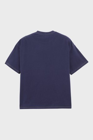 PHIPPS Garment Dye Organic Cotton Jersey Pocket Tee - Navy PHIPPS Garment Dye Organic Cotton Jersey Pocket Tee - Navy