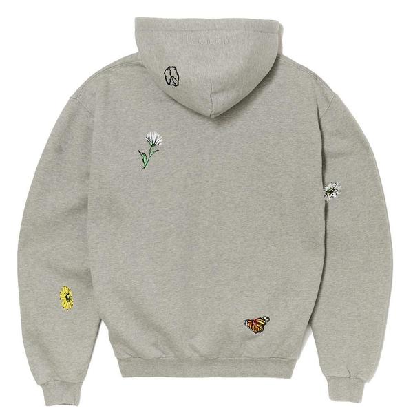 Honor The Gift Iron Peace Hoodie sweater - Athletic Grey Honor The Gift Iron Peace Hoodie sweater - Athletic Grey
