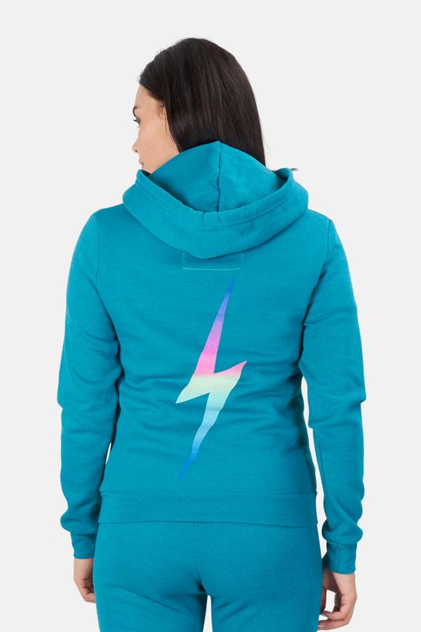 Aviator Nation Bolt Pullover Hoodie Sweater - Pink Aviator Nation Bolt Pullover Hoodie Sweater - Pink