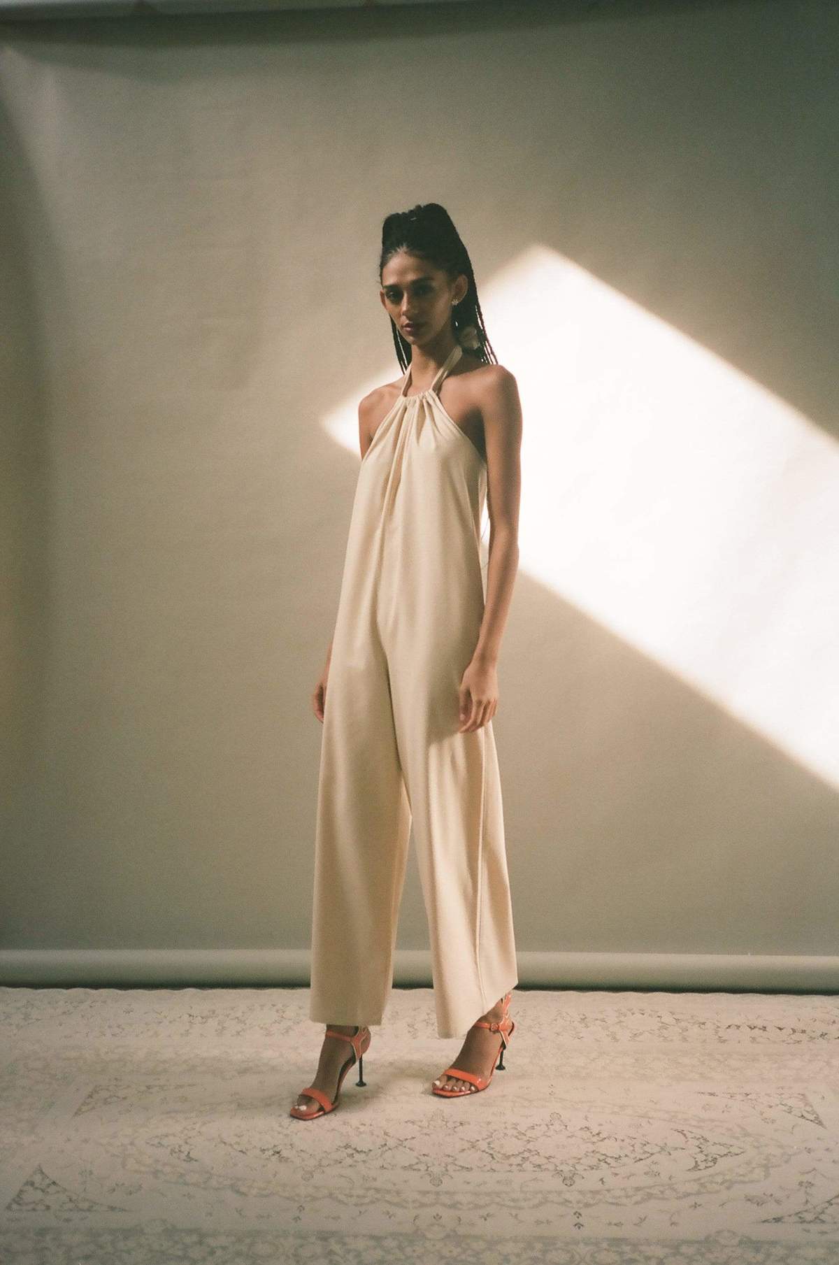 Baserange Dour Jumpsuit - Ivory | Garmentory