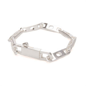 RICK OWENS Chain bracelet - Silver | Garmentory
