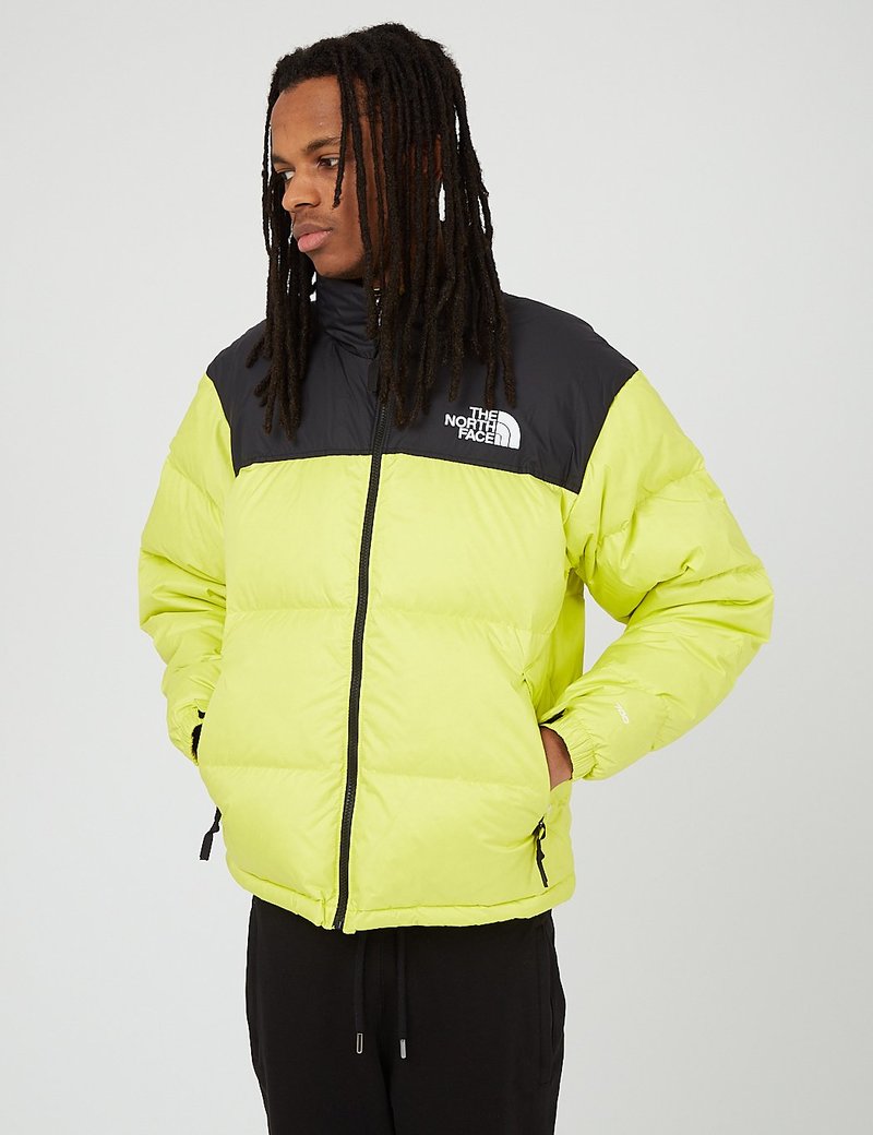 North Face 1996 RTO Nuptse Jacket - Sulphur Spring Green | Garmentory