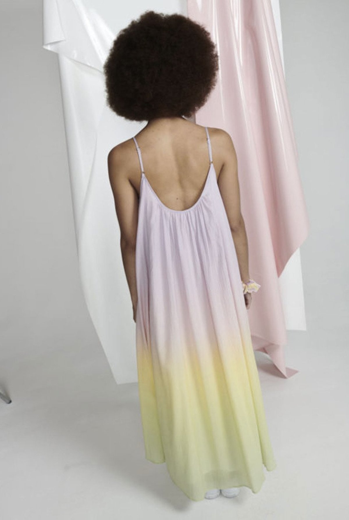 Aurora Ombre Cotton Gauze Dress Garmentory