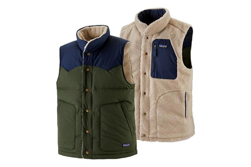 Patagonia Reversible Bivy Down Vest Kelp Forest Garmentory