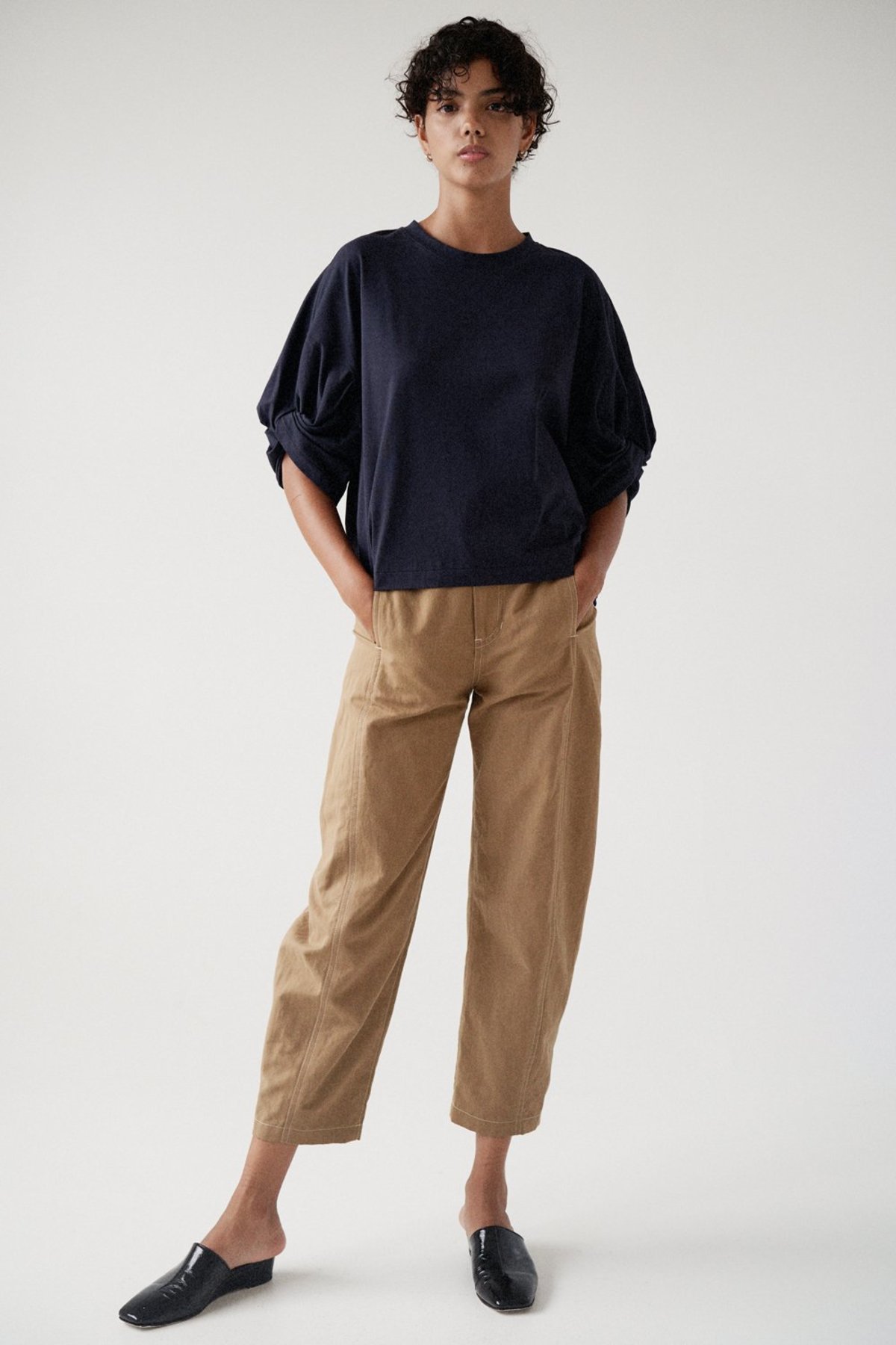 Sayaka Davis Twisted Sleeve Tee - Image 1 of 13