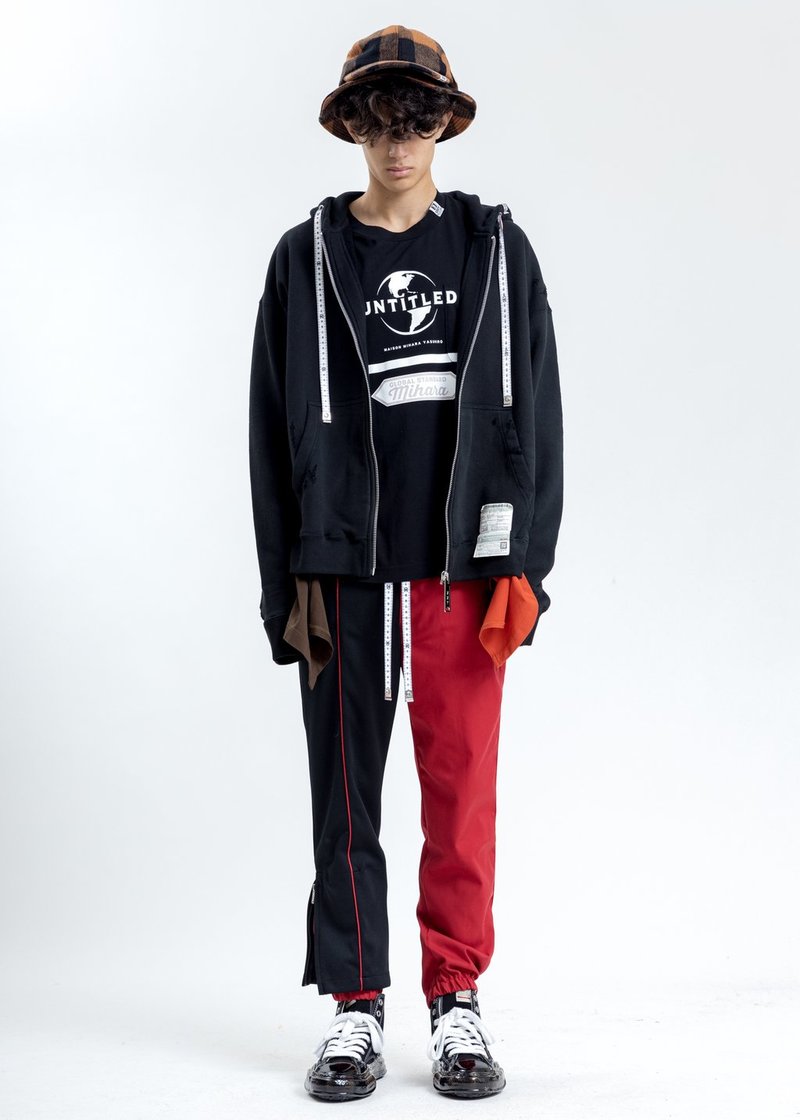 Mihara Yasuhiro LEATHER ORIGINAL SOLE DIP HIGH TOP SNEAKER