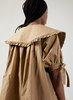 Eliza Faulkner Sawyer Top - Khaki - Thumbnail 3