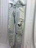 Vintage Destroyed Levi's Straight Leg Denim - Blue - Thumbnail 6