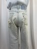 Vintage Destroyed Levi's Straight Leg Denim - Blue - Thumbnail 10