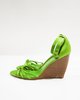 Coach Strappy Knotted Wedges, Size 8 - Thumbnail 2