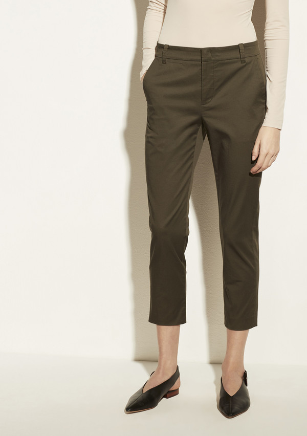 VINCE Vince Coin Pocket Chino - Tea Leaf VINCE Vince Coin Pocket Chino - Tea Leaf