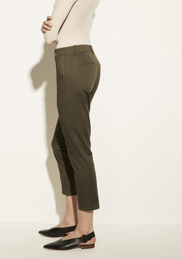 VINCE Vince Coin Pocket Chino - Tea Leaf VINCE Vince Coin Pocket Chino - Tea Leaf