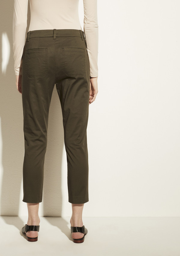VINCE Vince Coin Pocket Chino - Tea Leaf VINCE Vince Coin Pocket Chino - Tea Leaf