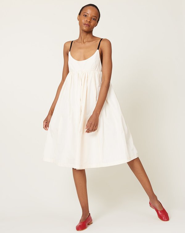 Sandy Liang Camden Dress - Panna Cotta | Garmentory