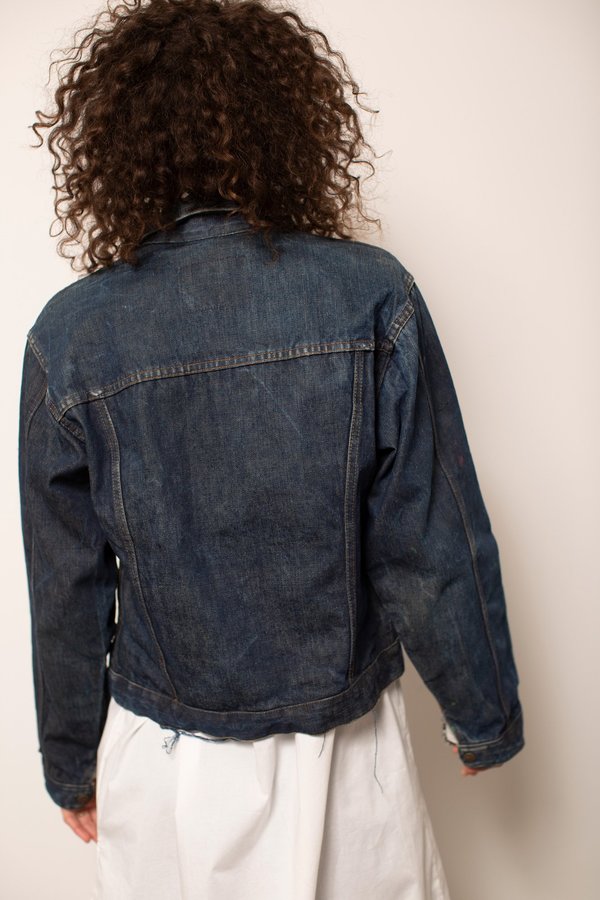 Vintage Ely Denim Jacket - blue 