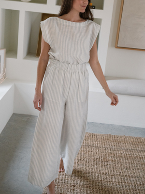 LAUDE the Label Everyday Crop top - Sailor Stripe LAUDE the Label Everyday Crop top - Sailor Stripe