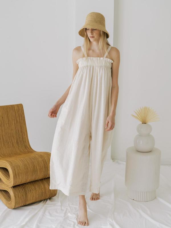 LAUDE the Label Laurel Jumper - Ivory Khadi LAUDE the Label Laurel Jumper - Ivory Khadi