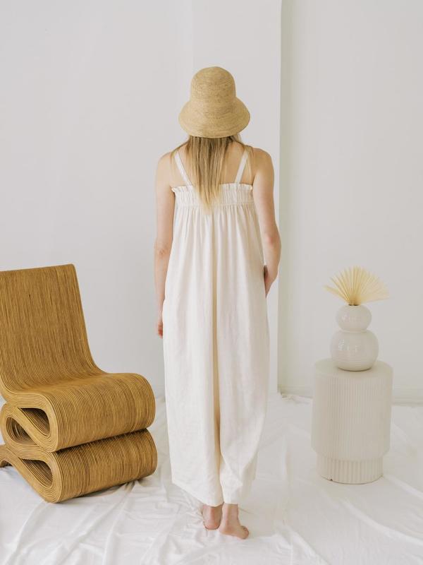 LAUDE the Label Laurel Jumper - Ivory Khadi LAUDE the Label Laurel Jumper - Ivory Khadi