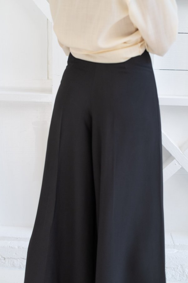 Vintage PALAZZO PANTS - black Vintage PALAZZO PANTS - black