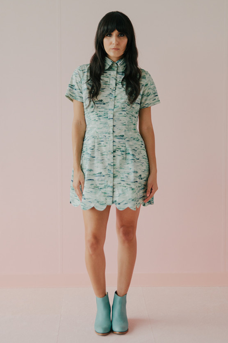 Samantha Pleet Wave Dress Samantha Pleet Wave Dress