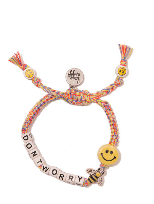 Venessa Arizaga Don't Worry Bee Happy Friendship Bracelet Venessa Arizaga Don't Worry Bee Happy Friendship Bracelet