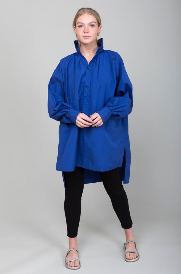 Gallego Desportes Red Cross Shirt - Blue Poplin