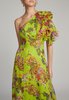 Saloni Danielle Dress - Green - Thumbnail 1
