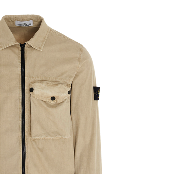 stone island shell overshirt