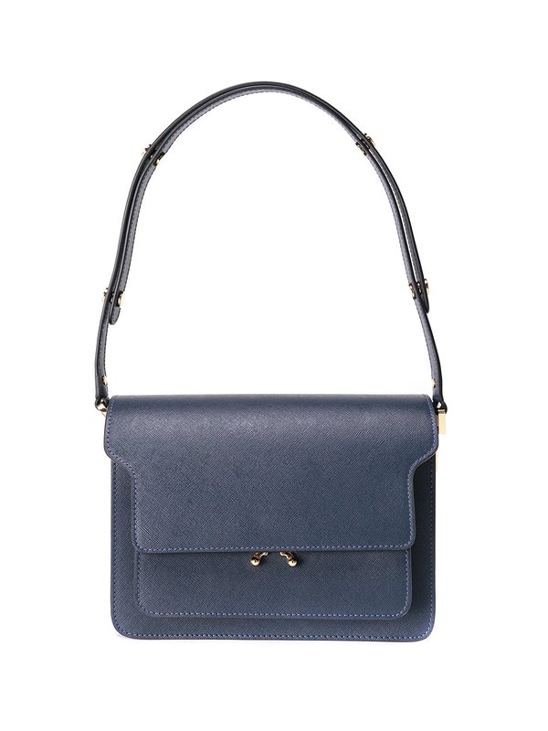 MARNI トランクバッグ ネイビー Marni Trunk Bag - Navy | Garmentory