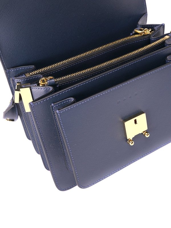 Marni Trunk Bag - Navy | Garmentory