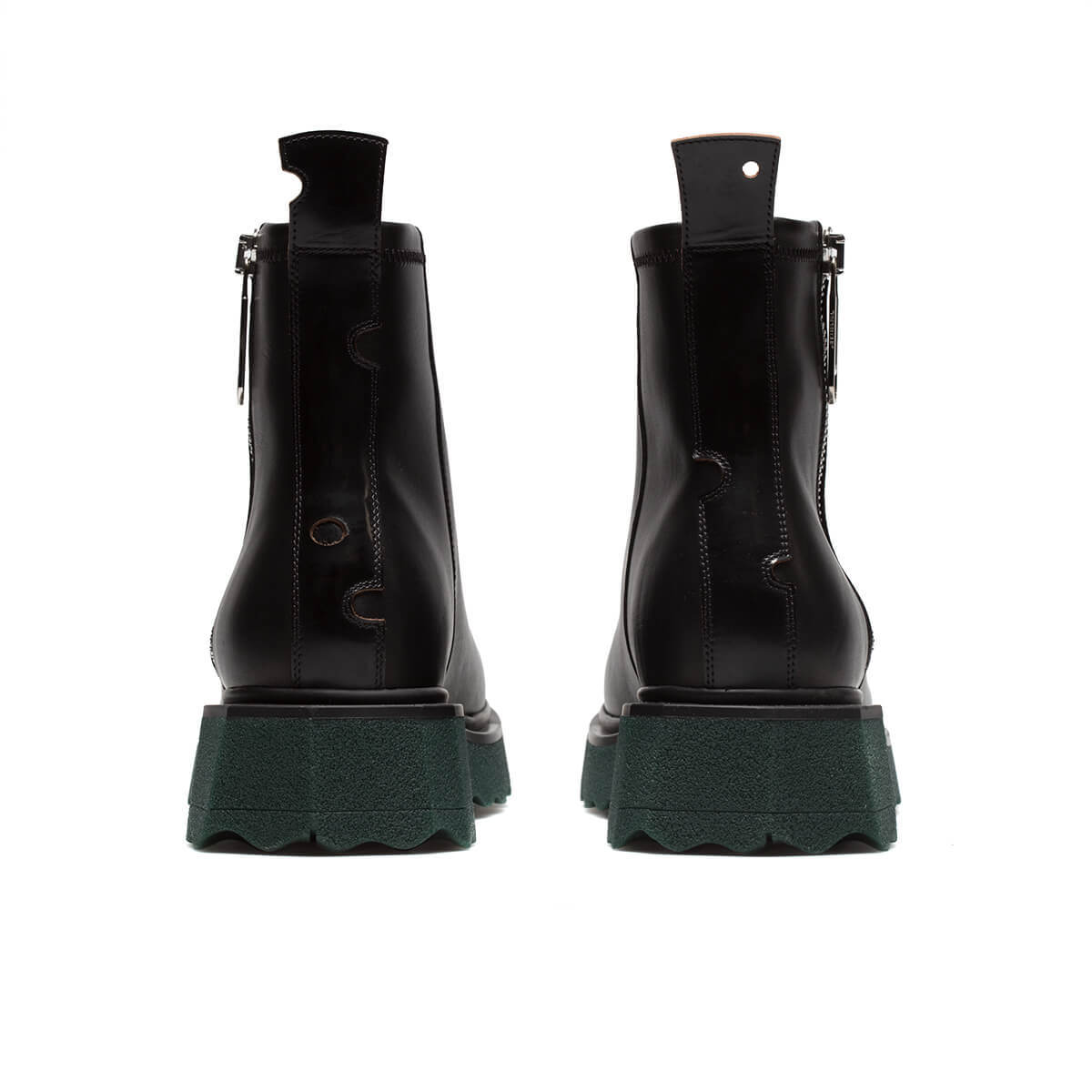 OFF-WHITE Sponge sole zip boots - Black | Garmentory