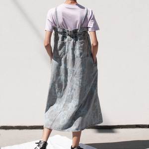 GANNI x Levi's Printed Strap Dress - Light Denim | Garmentory
