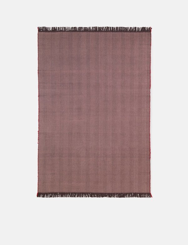 Ferm Living Herringbone Blanket - Aubergine Ferm Living Herringbone Blanket - Aubergine