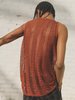 CMMN SWDN Fine Knitted Tank - Rust - Thumbnail 3