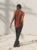 CMMN SWDN Fine Knitted Tank - Rust - Thumbnail 6