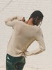 Marni Deconstructed Raw Cashmere Knit Sweater - Natural  - Thumbnail 2