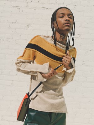 Marni Deconstructed Raw Cashmere Knit Sweater - Natural Marni Deconstructed Raw Cashmere Knit Sweater - Natural