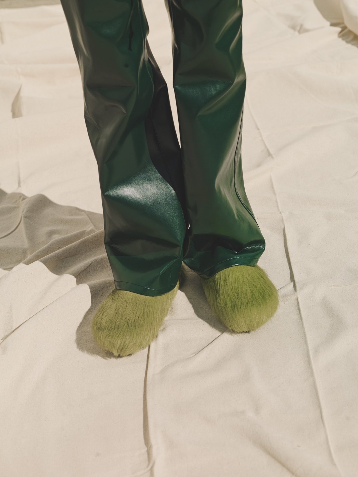 marni mules green