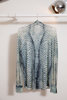 Vintage Roberto Cavalli Snake Blouse - Deep blue - Thumbnail 2