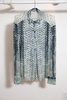 Vintage Roberto Cavalli Snake Blouse - Deep blue - Thumbnail 4